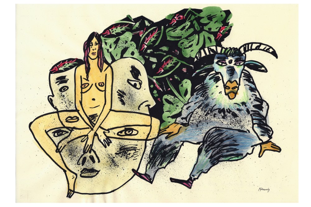 Wolf-Dieter-Pfennig: Die Nacht kommt als Landschaft