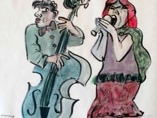 Auch wenn keine Leute mehr im Saal sind, wir spielen einfach&nbsp;weiter.