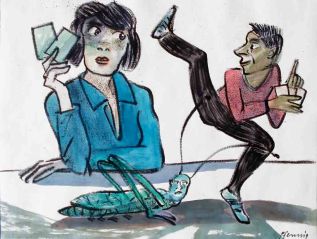 Du darst nicht so gucken, wenn ich einen Zaubertrick&nbsp;mache.