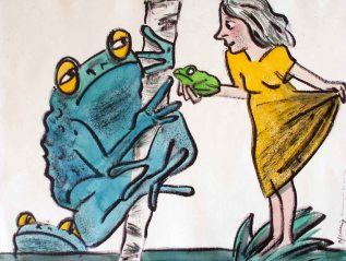 Es gibt keine Prinzen. Du solltest jetzt mit dem Frosch zufrieden&nbsp;sein.