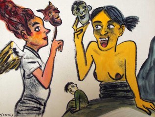 Kannst du dir vorstellen, warum der da hinten so traurig&nbsp;ist?