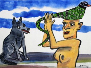 Der Hund war mir unbekannt, obwohl ich an diesem morgen ausgeschlafen&nbsp;war!