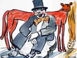 Wenn ich traurig bin, denke ich immer, ich sei ein rotes&nbsp;Tier.