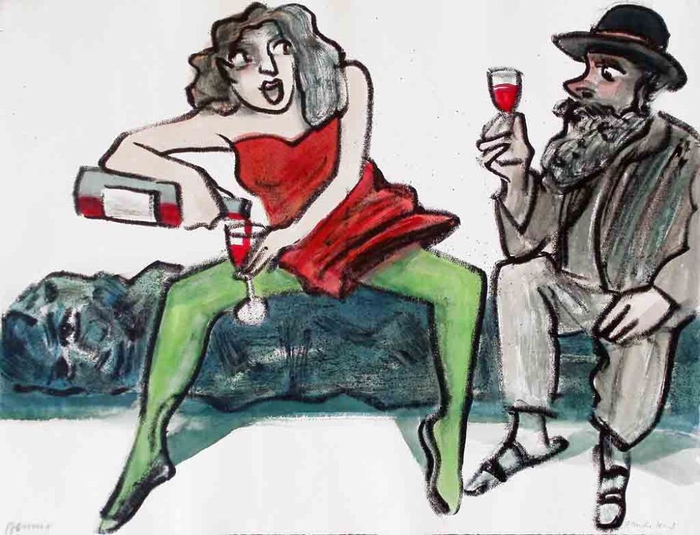 Wir sollten auf Goethe trinken