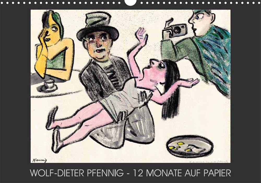 Wolf-Dieter-Pfennig-Kalender-12-Monate-auf-Papier