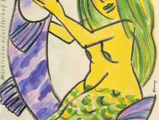 Wolf-Dieter Pfennig: Plakat „Nymphenfee“