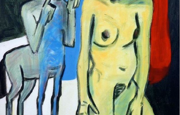 Wolf-Dieter Pfennig: Neue Arbeiten Acryl auf Leinwand bei Galerie Ines Schulz in&nbsp;Dresden